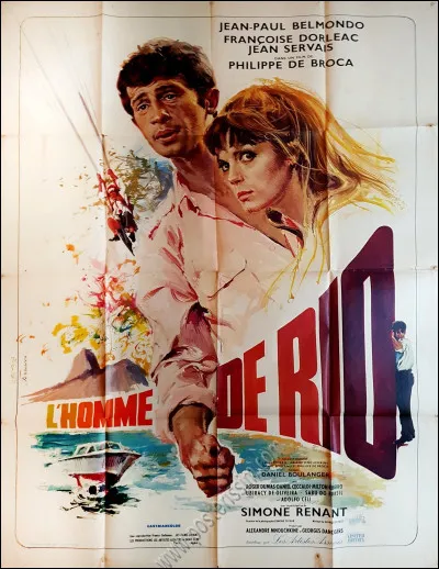 "L'Homme de Rio" est joué par Jean-Paul Belmondo.