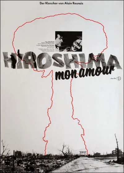 "Hiroshima mon amour" est un long-métrage mis en scène par Marguerite Duras.