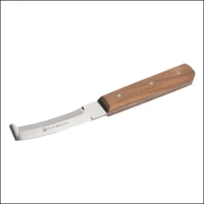 Comment s'appelle l'instrument, comme un ciseau à bois, dont les maréchaux-ferrants et les pareurs se servent pour couper la corne des sabots du cheval et de l'âne.