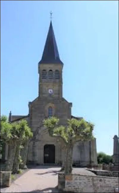 Voici l'église Saint-Saturnin, à La Motte-Saint-Jean. Village Saône-et-Loirien, il se situe dans l'ancienne région ...