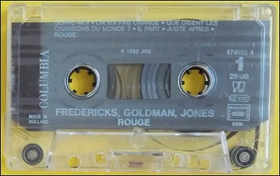 Toujours sur ce même album, quelle chanson interprètent-ils intégralement avec Jean-Jacques Goldman ?