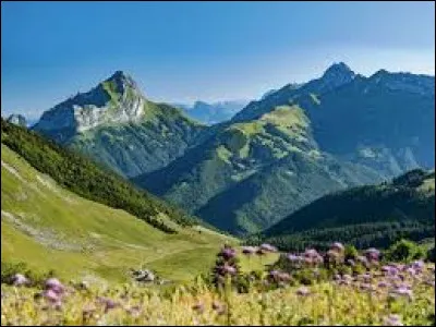 Dans quelle région française peut-on admirer le massif des Bauges ?