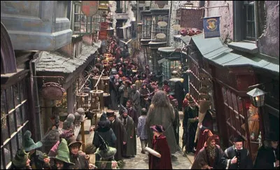 Et pour finir, dans quel magasin du Chemin de Traverse vas-tu en premier ?