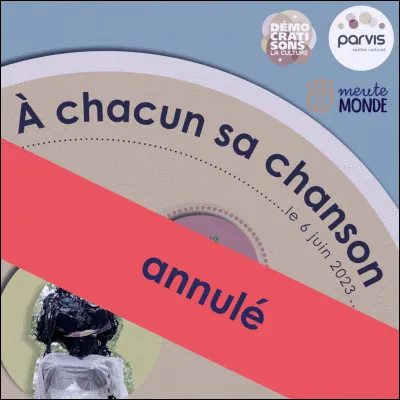 "À chacun sa chanson" est une chanson de ...