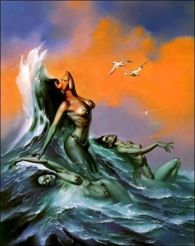 De quelles nymphes Doris tait-elle la mre ?