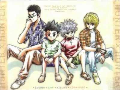 Gon recherche son pre dans ce manga. Il s'agit de ...