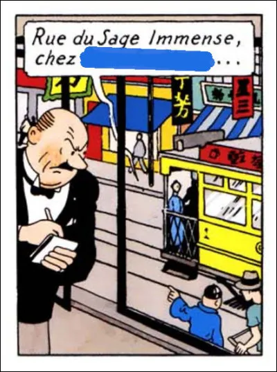 ...et moins encore d'icelle ! Mais chez qui se rue Tintin ?