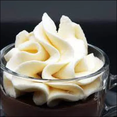 Qu'est-ce qu'une crème chantilly ?