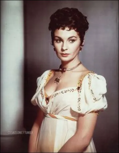 Quel rôle interprète Jean Simmons sur cette photo ?