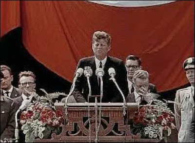 Quel célèbre discours Kennedy a-t-il prononcé à Berlin en 1963 ?