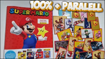 Quels jeux sont apparus dans cet album Panini ?