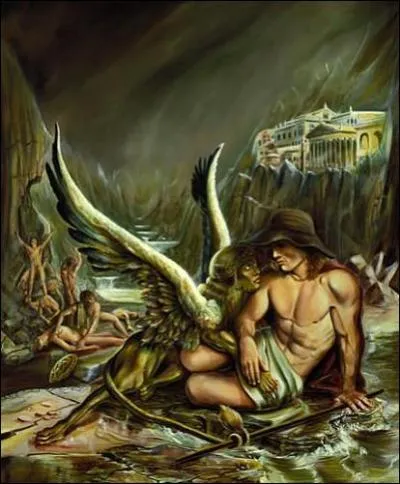 Quel animal vit  quatre pattes le matin,  deux pattes le midi, et  trois pattes le soir ? . Qui a pos cette nigme  Oedipe ?