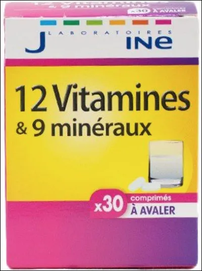 Quelle est cette marque en J de produit pharmaceutique à base de compléments alimentaires et de plantes ?