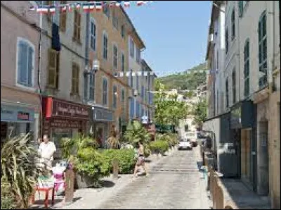Cette ville du département du Var, peuplée de 24 000 habitants, située à l'est de Toulon au pied du mont Faron, c'est ...