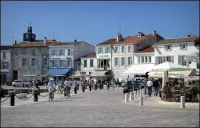 Cette commune de l'île de Ré, peuplée de 2 900 habitants, port sur le pertuis breton, c'est ...