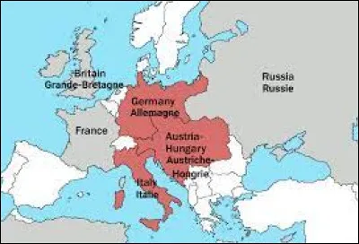 Quel était le nom de l'alliance entre l'Allemagne, l'Autriche-Hongrie et l'Italie ?