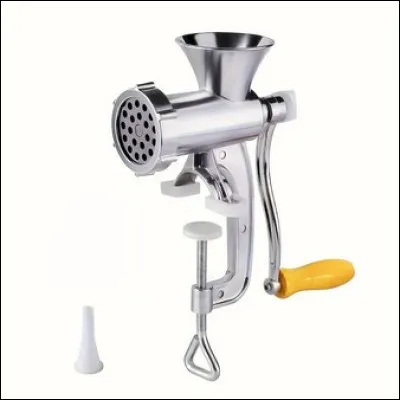 Quel est cet objet que l'on pouvait fixer sur une table ?