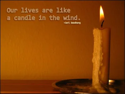 À qui faut-il attribuer le titre "Candle in the wind" ?