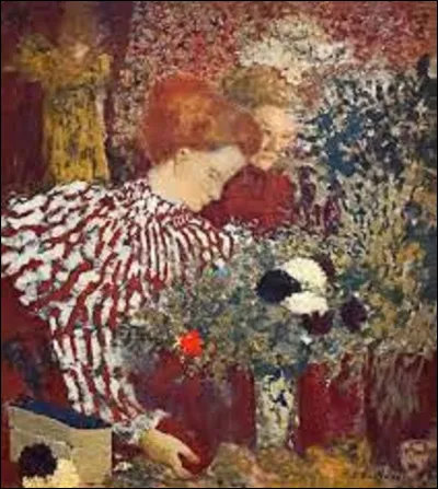 De ces trois nabis, lequel a exécuté , en 1895, ce tableau nommé ''Le Corsage rayé'' ?