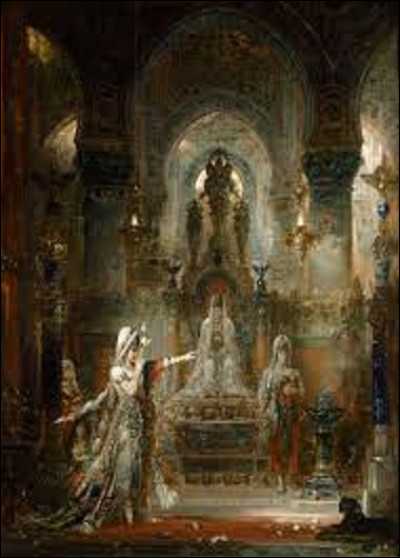 On débute notre voyage pictural en cherchant un symboliste. Entre 1874 et 1876, quel peintre a réalisé cette huile sur toile nommée ''Salomé'' ?