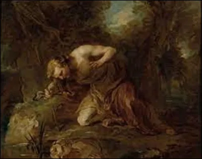 Lequel de ces trois rococos a réalisé cette toile intitulée ''Narcisse'', en 1728 ?