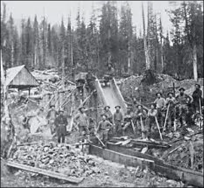 Ce 24 janvier, la découverte de pépites d'or sur les terres de John Sutter entraine la ruée vers l'or en Californie : c'était en ...