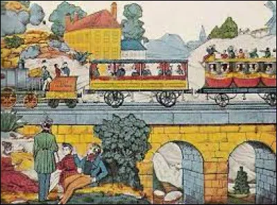 Ce 24 août, la ligne de chemin de fer de Paris à Saint-Germain-en-Laye est inaugurée ; c'est la première ligne de France conçue uniquement pour le transport de voyageurs et exploitée avec des locomotives à vapeur : c'était en ...