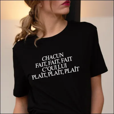 Quel duo avait la chanson "Chacun fait c'qui lui plaît" à son répertoire ?