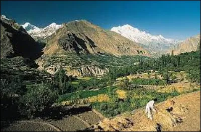 Lequel de ces pays n'est pas concerné par la région montagneuse du Cachemire ?