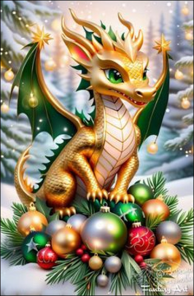 De quelle couleur est ce dragon ?