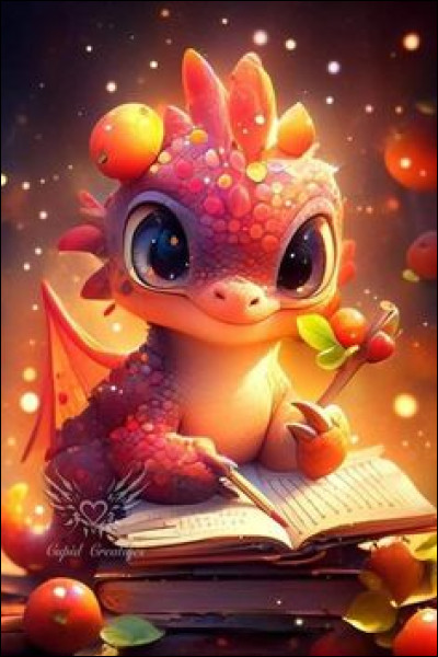 De quelle couleur est ce dragon ?