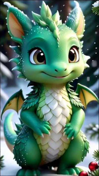 De quelle couleur est ce dragon ?