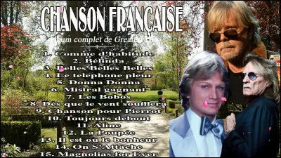 Qui est le chanteur du titre "Dès que le vent soufflera" ?