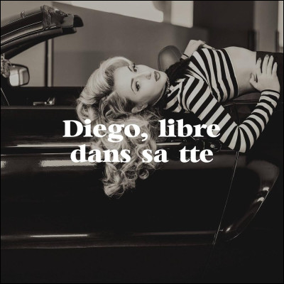 Qui est l'auteur de la chanson "Diego, libre dans sa tête" ?