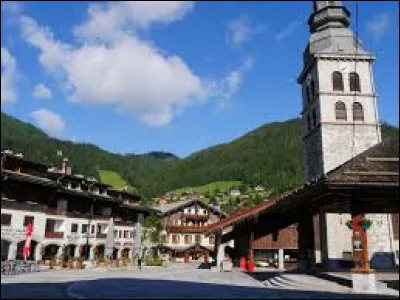 Cette commune de 1 700 habitants du département de la Haute-Savoie, située au pied du massif des Aravis, c'est ...