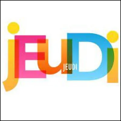 Comment dit-on "jeudi" en italien ?
