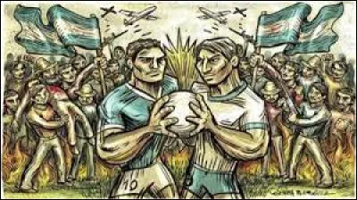 Quels pays ont participé à la guerre de Cent Heures, surnommé "guerre du football" ?