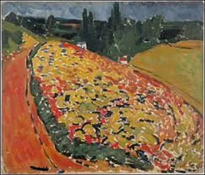 On cherche maintenant un fauviste. Lequel de ces peintres a exécuté, en 1906, cette huile sur toile intitulée ''Les Coteaux de Rueil'' ?