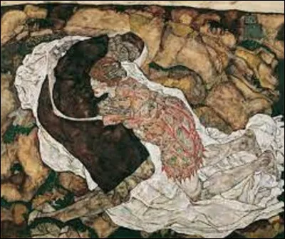Quel expressionniste a peint ce tableau nommé ''Mort et Jeune fille'' ?