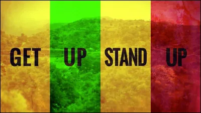 À quel chanteur doit-on le titre "Get up, stand up" ?