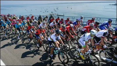 La 10e étape du Tour de France 2020 s'est déroulée entre l'île d'Oléron et l'île de Ré.