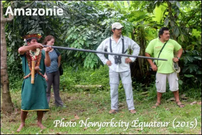Quel est ce tube en S avec lequel on lance des projectiles par la force du souffle ?