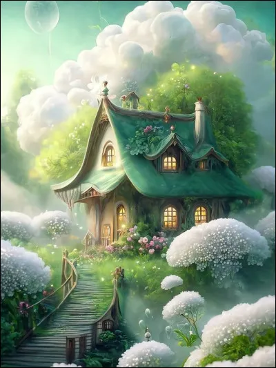 Comment était la maison dans le titre du roman d'Agatha Christie ?