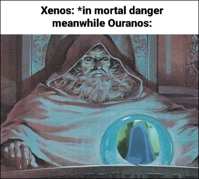 Ouranos, le ciel est...