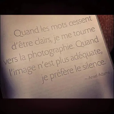 Quelle citation te correspond le plus ?