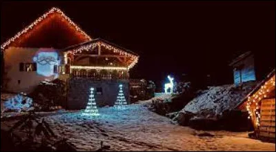 Village d'Auvergne-Rhône-Alpes, dans le parc naturel régional du massif des Bauges, Saint-Offenge se situe das le département ...