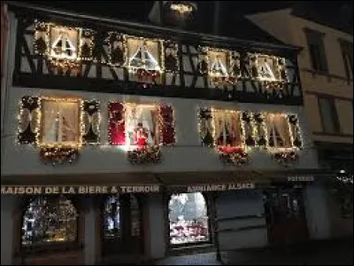 Je vous présente la maison décorée de nos amis commerçants, à Kaysersberg. Ancienne commune, connue notamment pour son marché de Noël et pour être ville natale d'Albert Schweitzer, ayant remportée en 2017 l'émission "le Village préféré des français", elle se situe dans le département ...