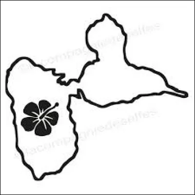 Quelle île française a la forme d'un papillon ?