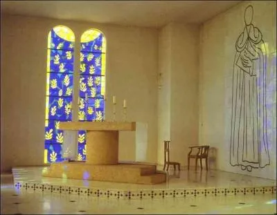 Quelle chapelle de Vence qu'il a conu et dcor considrait-il comme son chef d'oeuvre ?