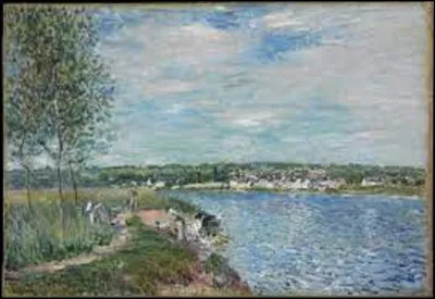 ''Laveuses, près de Champagne'' est une toile impressionniste. Quel artiste a réalisé ce tableau, en 1882 ?